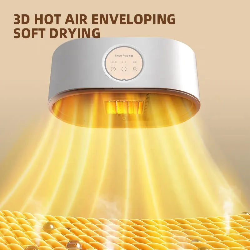 Free Shipping Smart Frog Portable Wall Hanging Small Household Dormitory Dehumidification Clothes Dryer Foldable Dryer